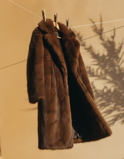 Eden Longline Faux-Fur Coat