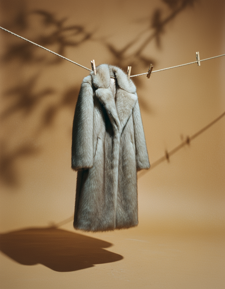 Eden Longline Faux-Fur Coat