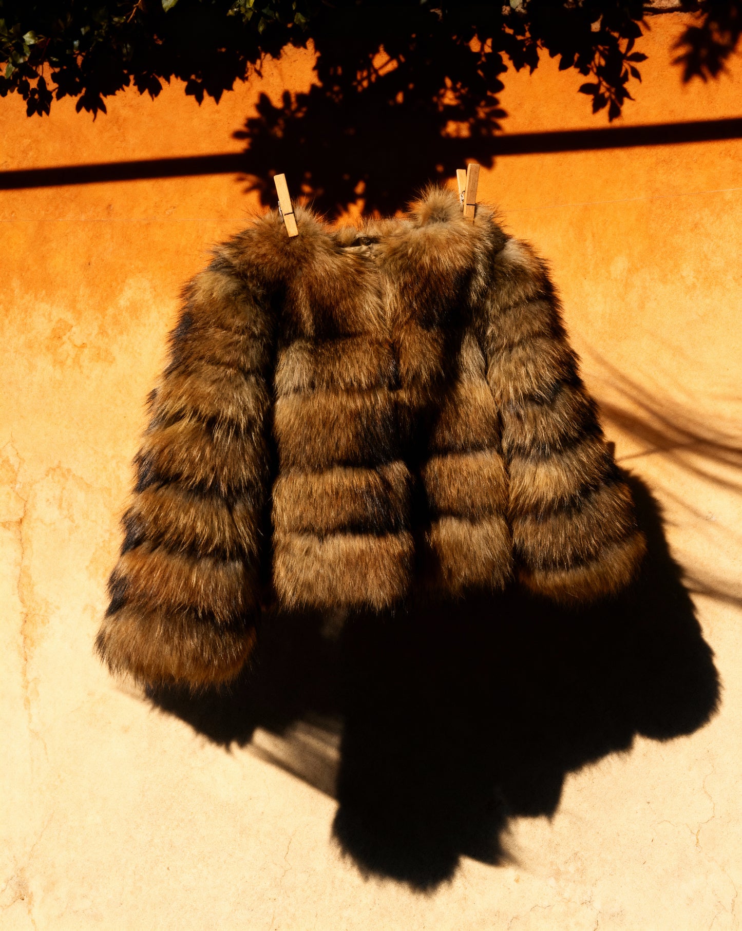 Sola Cropped Faux-Fur Jacket
