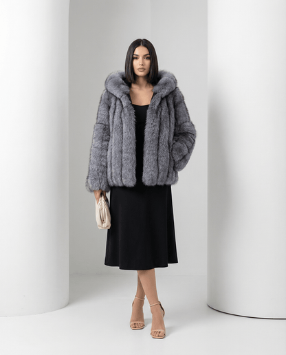 Luna Shag Faux-Fur Jacket