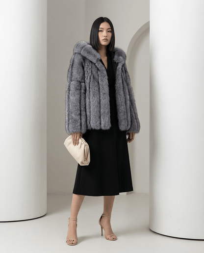 Luna Shag Faux-Fur Jacket