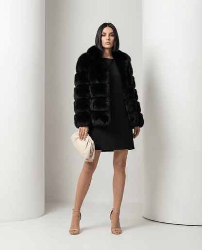 Nova Faux-Fur Bubble Jacket