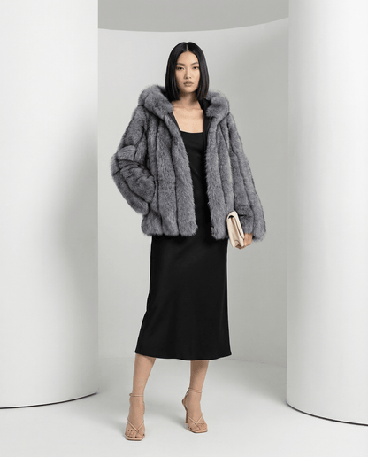 Luna Shag Faux-Fur Jacket