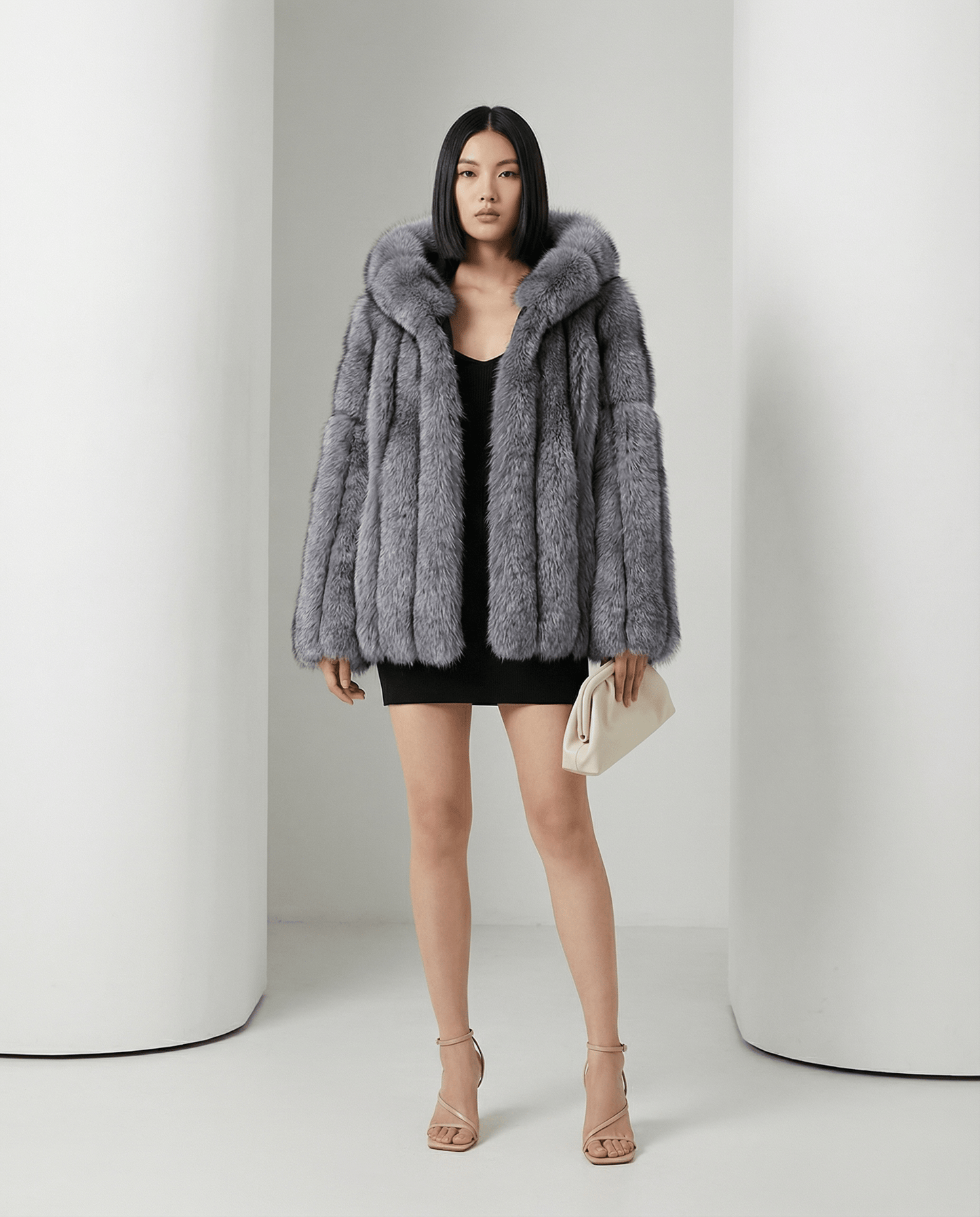 Luna Shag Faux-Fur Jacket