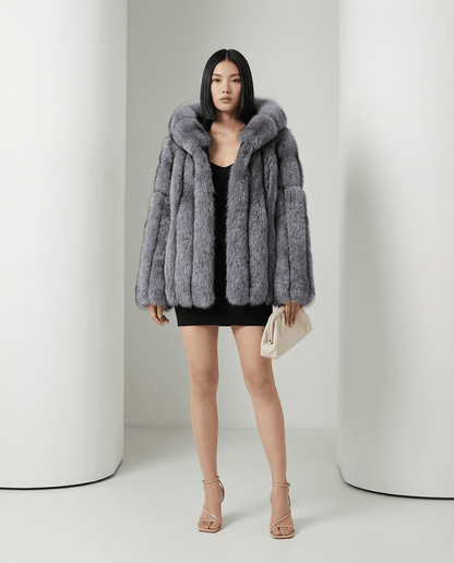 Luna Shag Faux-Fur Jacket