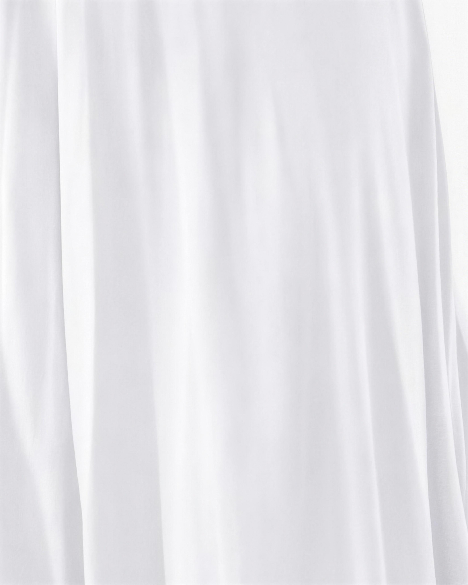Macro of the Elin jersey, the A-line skirt falling in soft even folds
