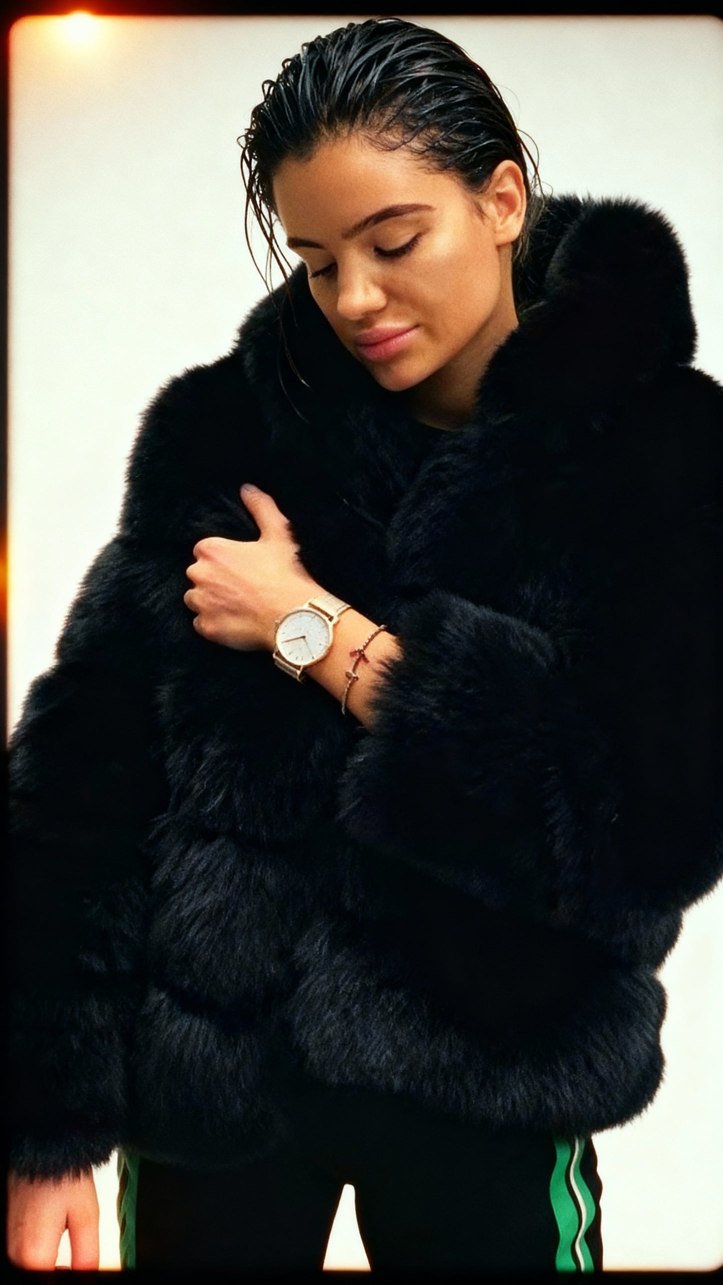 Nova Faux-Fur Bubble Jacket